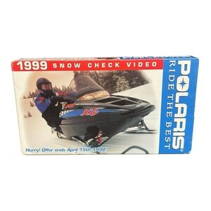 Polaris "Ride The Best" 1999 Snow Check VHS Snowmobile Promo Video